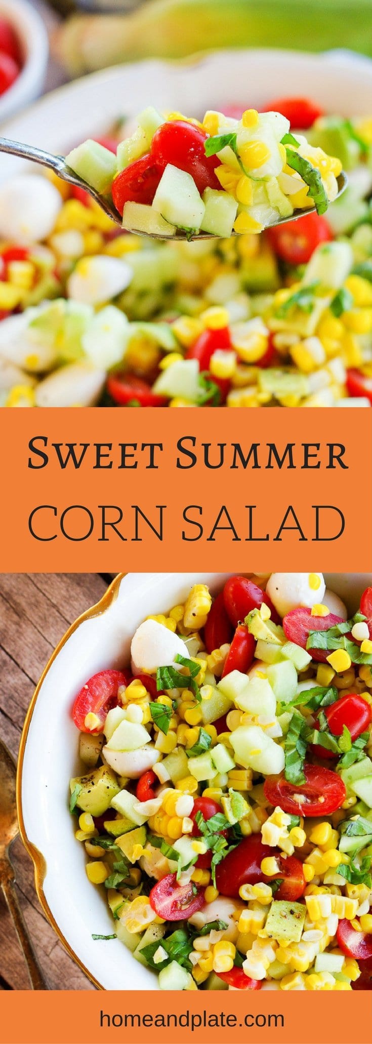 Fresh Sweetcorn Salad - Healthy and Easy to Make - Home & Plate