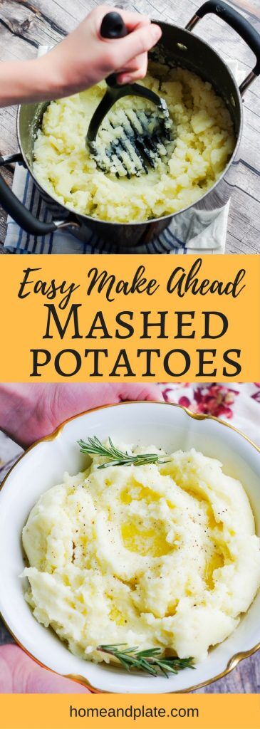 How to Make Ahead and Reheat Mashed Potatoes - Home & Plate