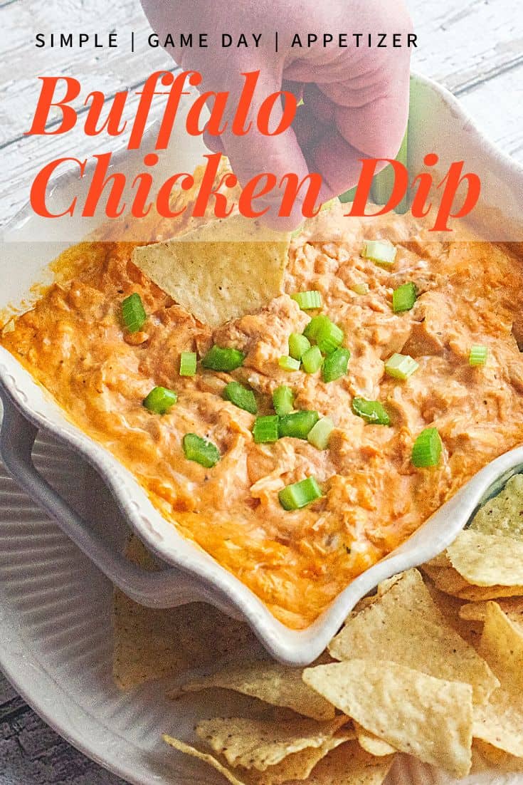 Easy Buffalo Chicken Dip (No Shredded Cheese) - Home & Plate